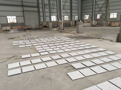 Ghana White Granite decorative stone wall panels