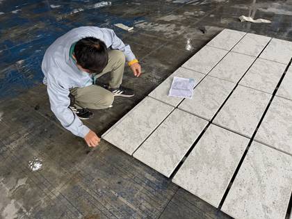 High Quality Andromeda White Granite Floor Tiles For Hotel Project